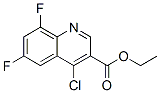 Ethyl 4-chloro-6,8-difluoroquinoline-3-carboxylate Structure,150258-20-1Structure