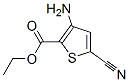 2-Thiophenecarboxylicacid,3-amino-5-cyano-,ethylester(9ci)Structure,150360-19-3Structure 2-Thiophenecarboxylicacid,3-amino-5-cyano-,ethylester(9ci) Structure,150360-19-3Structure