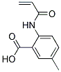 Benzoic acid, 5-methyl-2-[(1-oxo-2-propenyl)amino]-(9ci) Structure,150467-92-8Structure