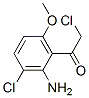 Ethanone, 1-(2-amino-3-chloro-6-methoxyphenyl)-2-chloro-Structure,150805-98-4Structure Ethanone, 1-(2-amino-3-chloro-6-methoxyphenyl)-2-chloro- Structure,150805-98-4Structure