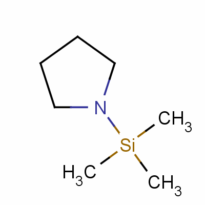 1-(Trimethylsilyl)pyrrolidineStructure,15097-49-1Structure 1-(Trimethylsilyl)pyrrolidine Structure,15097-49-1Structure