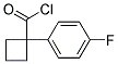 Cyclobutanecarbonyl chloride, 1-(4-fluorophenyl)-(9ci) Structure,151157-29-8Structure