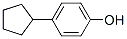 4-環(huán)戊基苯酚結(jié)構(gòu)式_1518-83-8結(jié)構(gòu)式