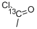 Acetyl chloride-1-13C Structure,1520-57-6Structure