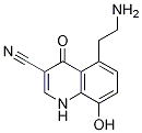 5-(2-氨基乙基)-1,4-二氫-8-羥基-4-氧代-3-喹啉甲腈結(jié)構(gòu)式_152530-08-0結(jié)構(gòu)式