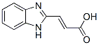 (e)-(9ci)-3-(1H-苯并咪唑-2-基)-2-丙酸結(jié)構(gòu)式_152935-66-5結(jié)構(gòu)式