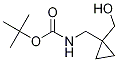 1-Hydroxymethyl-1-(tert-butoxycarbonylaminomethyl)cyclopropaneStructure,153248-46-5Structure 1-Hydroxymethyl-1-(tert-butoxycarbonylaminomethyl)cyclopropane Structure,153248-46-5Structure