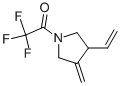 (9CI)-3-乙烯-4-亞甲基-1-(三氟乙?；?-吡咯烷結(jié)構(gòu)式_153391-89-0結(jié)構(gòu)式