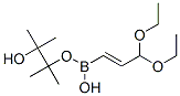 3,3-Diethoxy-1-propenylboronic acid pinacol esterStructure,153737-25-8Structure 3,3-Diethoxy-1-propenylboronic acid pinacol ester Structure,153737-25-8Structure