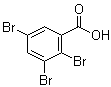 2,3,5-三溴苯甲酸結(jié)構(gòu)式_15396-38-0結(jié)構(gòu)式