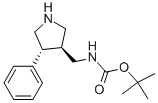 Tert-butyl (trans-4-phenylpyrrolidin-3-yl)methylcarbamate hydrochlorideStructure,154206-10-7Structure Tert-butyl (trans-4-phenylpyrrolidin-3-yl)methylcarbamate hydrochloride Structure,154206-10-7Structure
