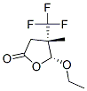 2(3H)-furanone,5-ethoxydihydro-4-methyl-4-(trifluoromethyl)-,cis-(9ci)Structure,154389-75-0Structure 2(3H)-furanone,5-ethoxydihydro-4-methyl-4-(trifluoromethyl)-,cis-(9ci) Structure,154389-75-0Structure