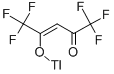 Thallium(i) hexafluoro-2,4-pentanedionateStructure,15444-43-6Structure Thallium(i) hexafluoro-2,4-pentanedionate Structure,15444-43-6Structure
