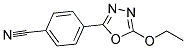 Benzonitrile, 4-(5-ethoxy-1,3,4-oxadiazol-2-yl)-(9ci)Structure,154548-68-2Structure Benzonitrile, 4-(5-ethoxy-1,3,4-oxadiazol-2-yl)-(9ci) Structure,154548-68-2Structure