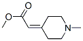 Acetic acid, 2-(1-methyl-4-piperidinylidene)-, methyl esterStructure,154594-25-9Structure Acetic acid, 2-(1-methyl-4-piperidinylidene)-, methyl ester Structure,154594-25-9Structure