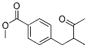 Benzoic acid, 4-(2-methyl-3-oxobutyl)-, methyl ester (9ci)Structure,154657-50-8Structure Benzoic acid, 4-(2-methyl-3-oxobutyl)-, methyl ester (9ci) Structure,154657-50-8Structure