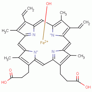 HematinStructure,15489-90-4Structure Hematin Structure,15489-90-4Structure