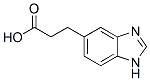 1H-benzimidazole-5-propanoicacid(9ci)Structure,155049-54-0Structure 1H-benzimidazole-5-propanoicacid(9ci) Structure,155049-54-0Structure