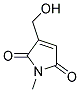 1H-pyrrole-2,5-dione, 3-(hydroxymethyl)-1-methyl-(9ci) Structure,155088-20-3Structure