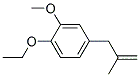Benzene, 1-ethoxy-2-methoxy-4-(2-methyl-2-propenyl)-(9ci)Structure,155583-53-2Structure Benzene, 1-ethoxy-2-methoxy-4-(2-methyl-2-propenyl)-(9ci) Structure,155583-53-2Structure