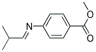 Benzoic acid, 4-[(2-methylpropylidene)amino]-, methyl ester (9ci) Structure,155696-54-1Structure