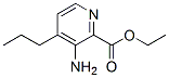 2-Pyridinecarboxylicacid,3-amino-4-propyl-,ethylester(9ci)Structure,155879-83-7Structure 2-Pyridinecarboxylicacid,3-amino-4-propyl-,ethylester(9ci) Structure,155879-83-7Structure