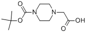 4-Boc-1-piperazineacetic acidStructure,156478-71-6Structure 4-Boc-1-piperazineacetic acid Structure,156478-71-6Structure