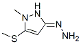 3H-pyrazol-3-one, 1,2-dihydro-1-methyl-5-(methylthio)-, hydrazone (9ci)Structure,158355-44-3Structure 3H-pyrazol-3-one, 1,2-dihydro-1-methyl-5-(methylthio)-, hydrazone (9ci) Structure,158355-44-3Structure