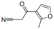 3-(2-甲基-3-呋喃)-3-氧丙腈結(jié)構(gòu)式_158386-97-1結(jié)構(gòu)式
