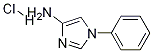 1-苯基-1H-咪唑-4-胺結(jié)構(gòu)式_158688-63-2結(jié)構(gòu)式