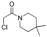 (9ci)-1-(氯乙?；?-4,4-二甲基-哌啶結(jié)構(gòu)式_158890-30-3結(jié)構(gòu)式