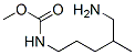 Carbamic acid, (5-amino-4-methylpentyl)-, methyl ester (9ci) Structure,159389-50-1Structure