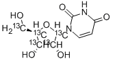 1-(<Sup>13</sup>c<sub>5</sub>)pentofuranosyl-2,4(1h,3h)-(5-<sup>2</sup>h)pyrimidinedioneStructure,159496-16-9Structure 1-(<Sup>13</sup>c<sub>5</sub>)pentofuranosyl-2,4(1h,3h)-(5-<sup>2</sup>h)pyrimidinedione Structure,159496-16-9Structure
