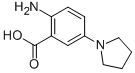 2-Amino-5-(1-pyrrolidinyl)benzoic acid Structure,159526-21-3Structure