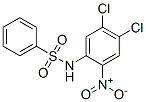 Benzenesulfonamide,n-(4,5-dichloro-2-nitrophenyl)-Structure,1596-36-7Structure Benzenesulfonamide,n-(4,5-dichloro-2-nitrophenyl)- Structure,1596-36-7Structure