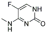 2(1H)-pyrimidinone, 5-fluoro-4-(methylamino)-(9ci)Structure,1597-37-1Structure 2(1H)-pyrimidinone, 5-fluoro-4-(methylamino)-(9ci) Structure,1597-37-1Structure