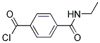Benzoyl chloride, 4-[(ethylamino)carbonyl]-(9ci) Structure,159788-27-9Structure