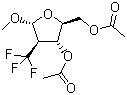 甲基-2-脫氧-2-(三氟甲基)-alpha-D-阿糖胞苷二乙酸酯結(jié)構(gòu)式_159945-02-5結(jié)構(gòu)式