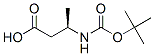 Butanoic acid, 3-[[(1,1-dimethylethoxy)carbonyl]amino]-, (3R)- Structure,159991-23-8Structure