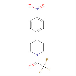 2,2,2-Trifluoro-1-(4-(4-nitrophenyl)piperidin-1-yl)ethanoneStructure,160132-86-5Structure 2,2,2-Trifluoro-1-(4-(4-nitrophenyl)piperidin-1-yl)ethanone Structure,160132-86-5Structure