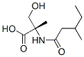Serine, 2-methyl-n-(3-methyl-1-oxopentyl)-Structure,160741-50-4Structure Serine, 2-methyl-n-(3-methyl-1-oxopentyl)- Structure,160741-50-4Structure
