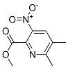 2-Pyridinecarboxylicacid,5,6-dimethyl-3-nitro-,methylester(9ci)Structure,161030-10-0Structure 2-Pyridinecarboxylicacid,5,6-dimethyl-3-nitro-,methylester(9ci) Structure,161030-10-0Structure