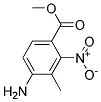 Benzoic acid, 4-amino-3-methyl-2-nitro-, methyl ester (9ci)Structure,161030-11-1Structure Benzoic acid, 4-amino-3-methyl-2-nitro-, methyl ester (9ci) Structure,161030-11-1Structure