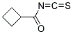 Cyclobutanecarbonyl isothiocyanate (9ci) Structure,161063-30-5Structure