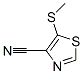 4-Thiazolecarbonitrile, 5-(methylthio)-Structure,161137-64-0Structure 4-Thiazolecarbonitrile, 5-(methylthio)- Structure,161137-64-0Structure