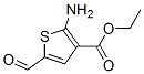 3-Thiophenecarboxylicacid,2-amino-5-formyl-,ethylester(9ci)Structure,161327-59-9Structure 3-Thiophenecarboxylicacid,2-amino-5-formyl-,ethylester(9ci) Structure,161327-59-9Structure