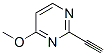 Pyrimidine, 2-ethynyl-4-methoxy- (9ci)Structure,161489-04-9Structure Pyrimidine, 2-ethynyl-4-methoxy- (9ci) Structure,161489-04-9Structure