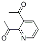 Ethanone, 1,1-(2,3-pyridinediyl)bis-(9ci)Structure,16174-40-6Structure Ethanone, 1,1-(2,3-pyridinediyl)bis-(9ci) Structure,16174-40-6Structure