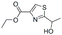 4-Thiazolecarboxylicacid,2-(1-hydroxyethyl)-,ethylester(9ci)Structure,161891-80-1Structure 4-Thiazolecarboxylicacid,2-(1-hydroxyethyl)-,ethylester(9ci) Structure,161891-80-1Structure