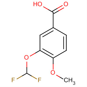 3-Difluoromethoxy-4-methoxybenzoic acidStructure,162401-65-2Structure 3-Difluoromethoxy-4-methoxybenzoic acid Structure,162401-65-2Structure